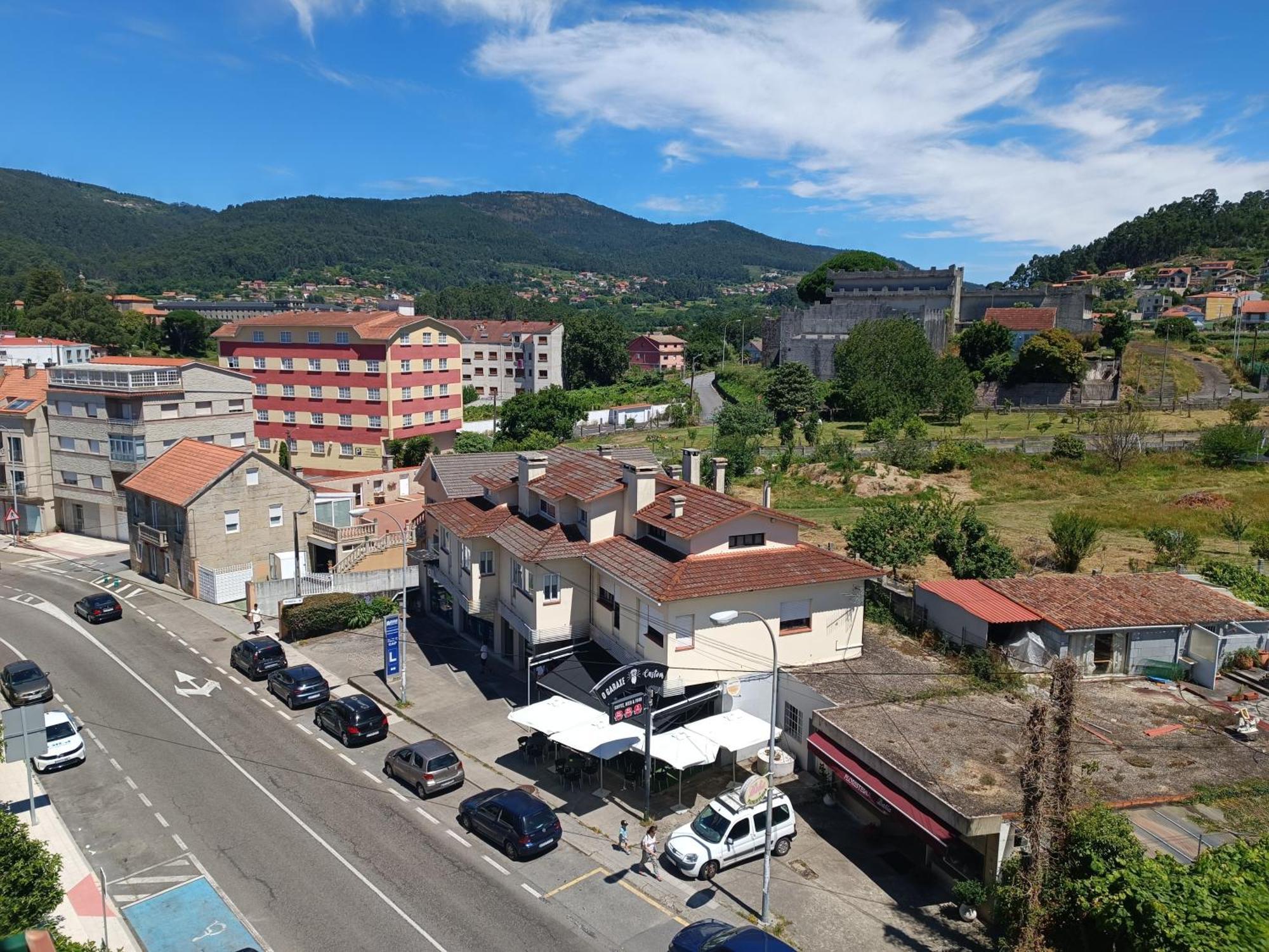 Atico Con 3 Habitaciones En Poio Bagian luar foto